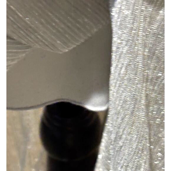 Silver Metallic Maxi Halter Keyhole Formal Prom Cocktail Dress Sz 8 Glam Holiday - Picture 5 of 12